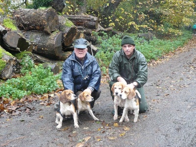Lauréat du brevet de chasse, le 13/11/2010, à LOGUIVY PLOUGRAS (22)